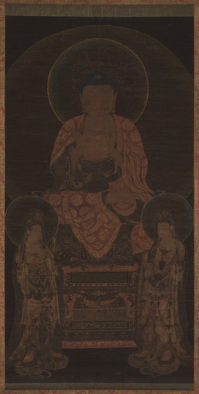 Amitabha triász alkotó: anonymous 