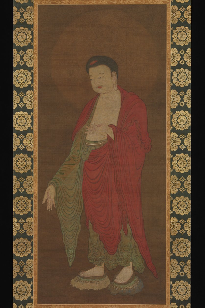Buddha Amitabha leszállt a Tiszta Földjéről alkotó: anonymous 