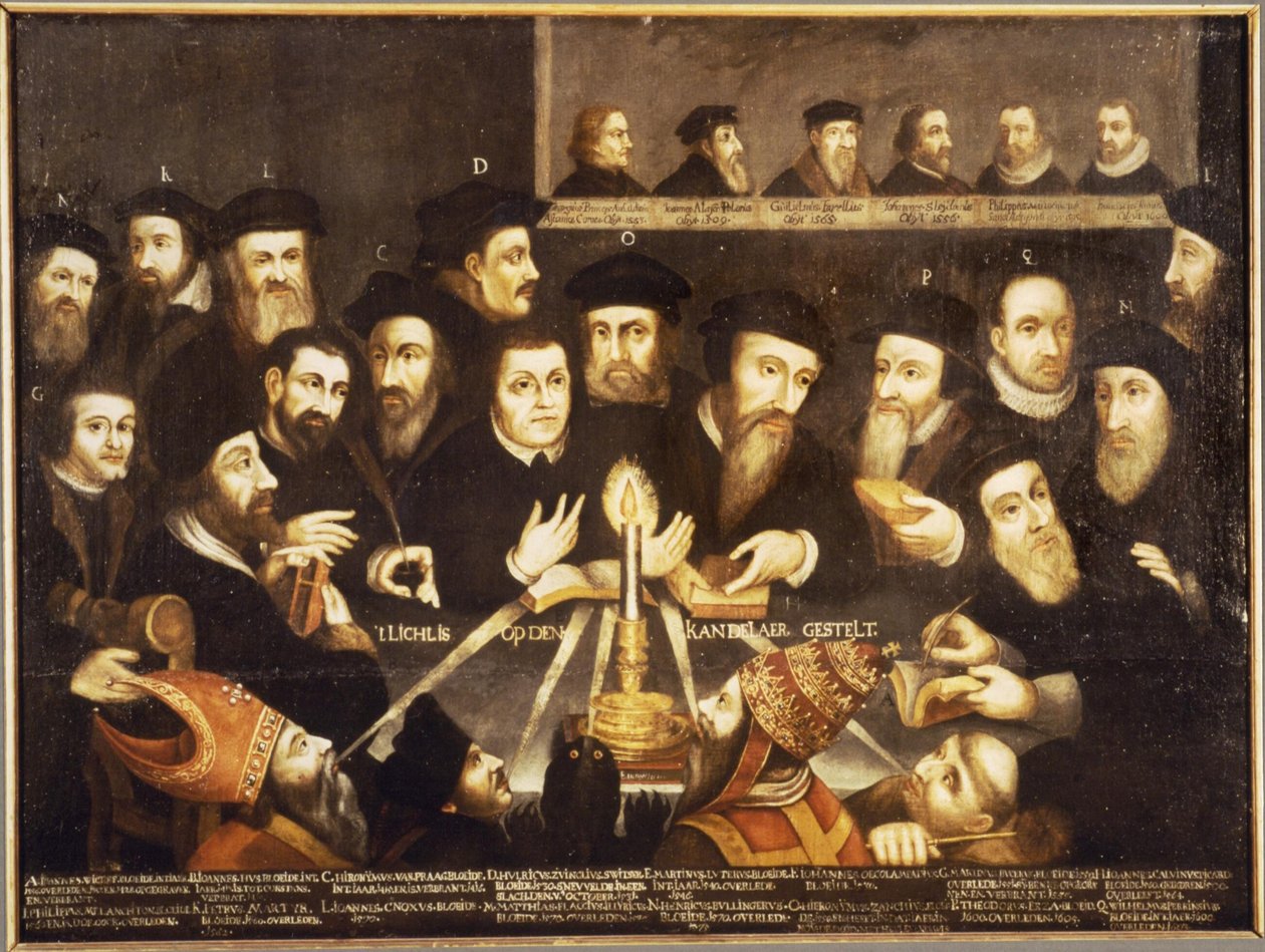 Luther Márton és a reformátorok alkotó: Anonymous