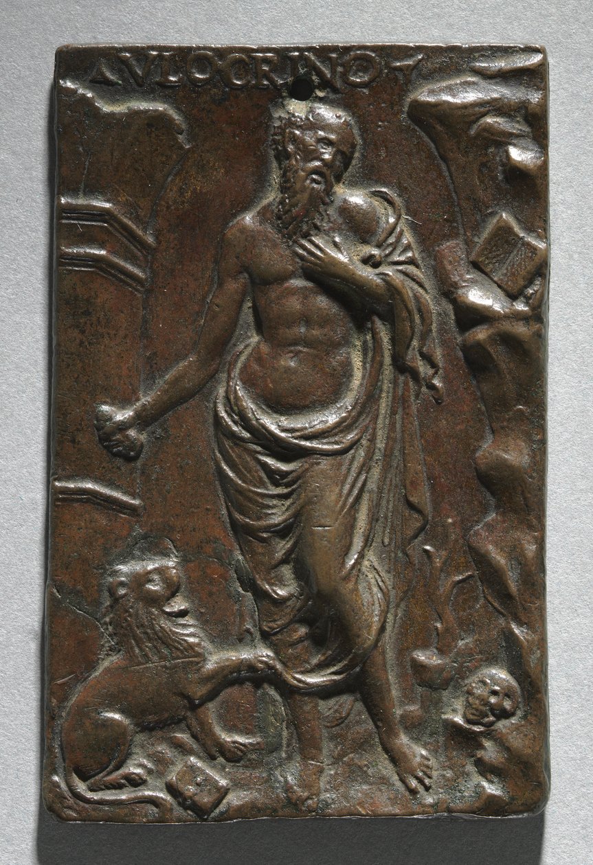 Szent Jeromos alkotó: cast after a model by Ulocrino