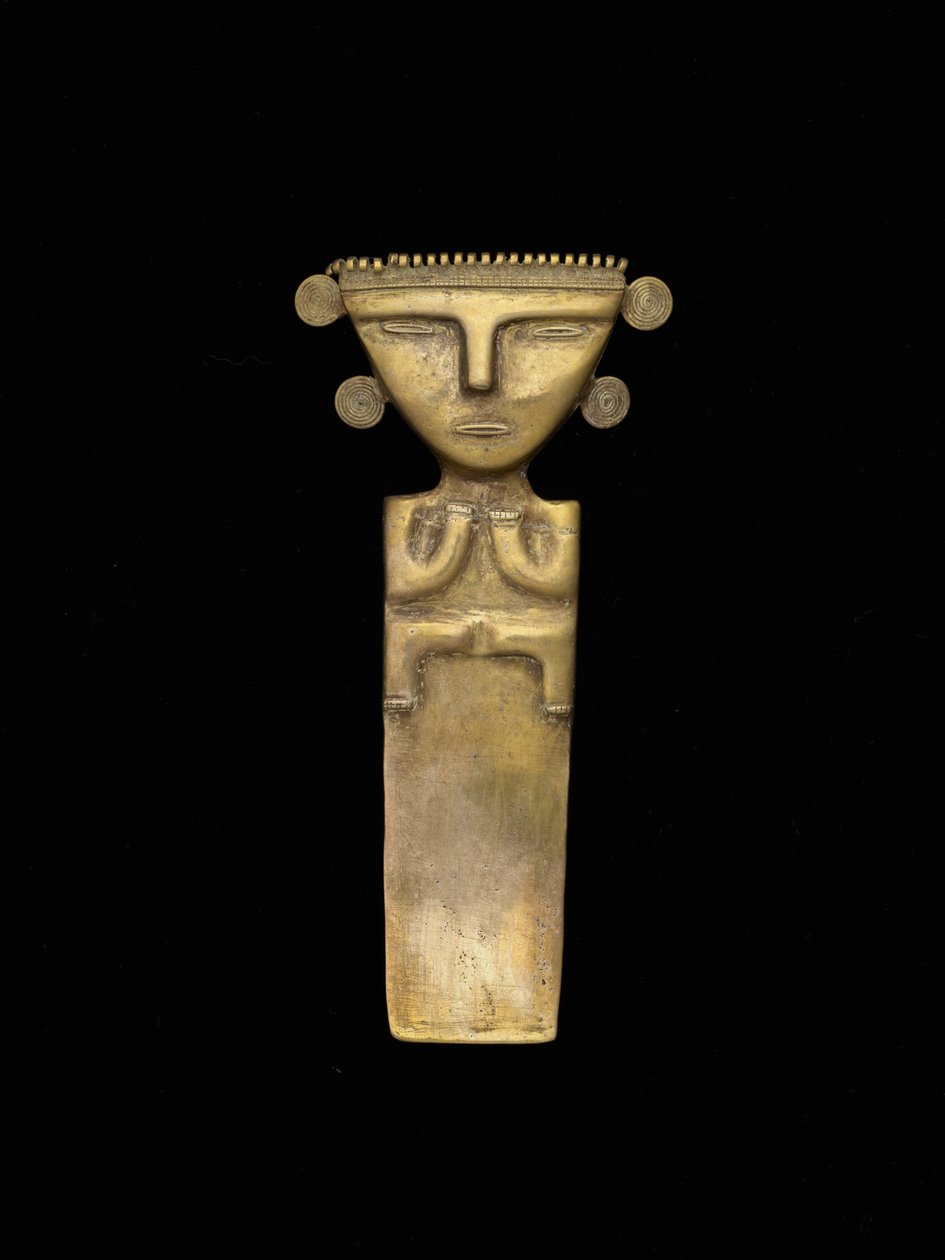 Figurális medál, i.sz. 200-1600 (arany) alkotó: civilization Quimbaya