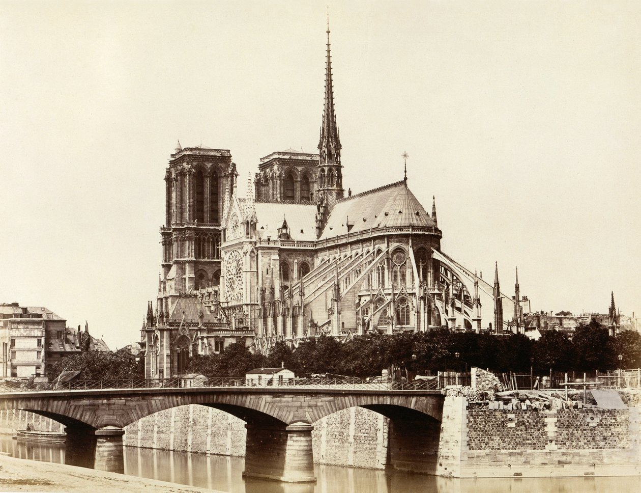 Notre-Dame (Apse) alkotó: Edouard Denis Baldus