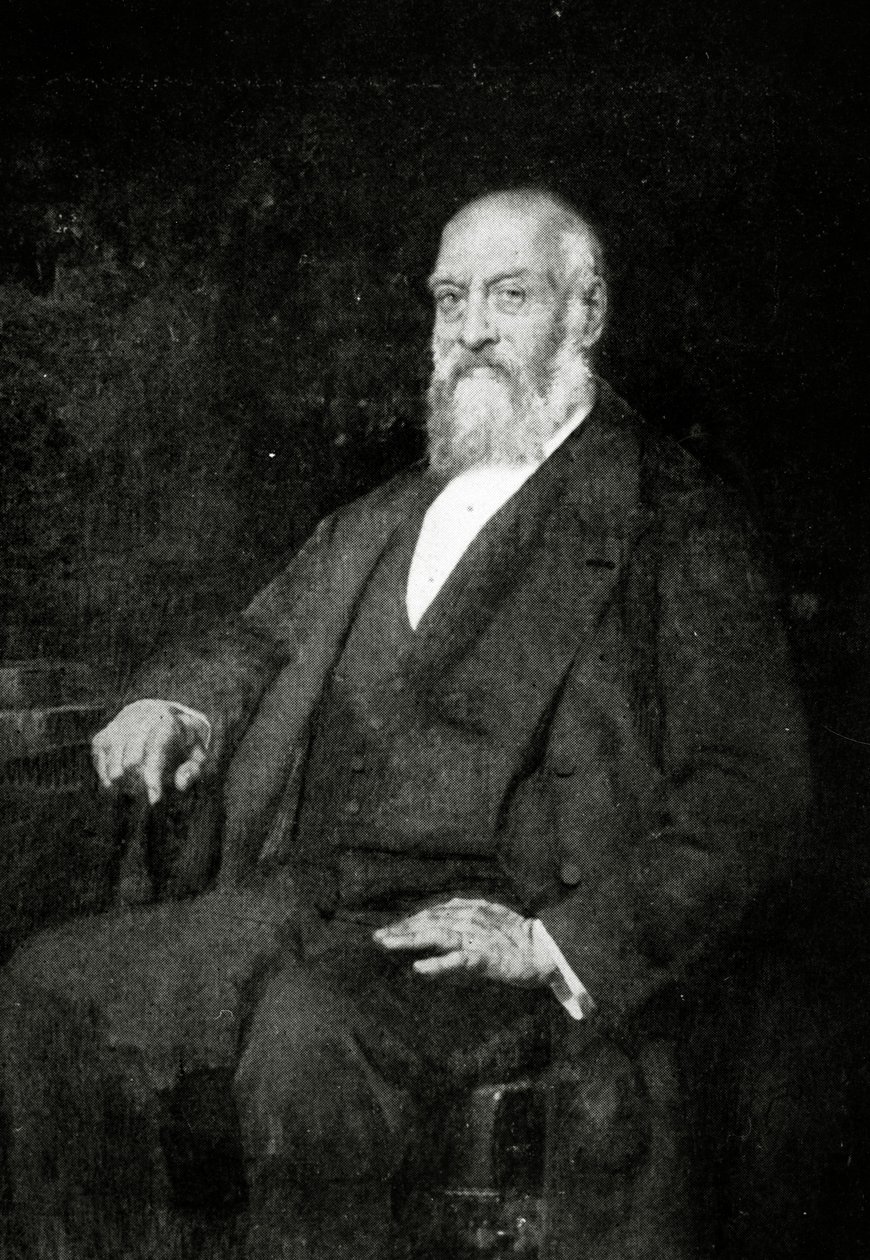 Jean Macé portréja alkotó: Édouard Krug