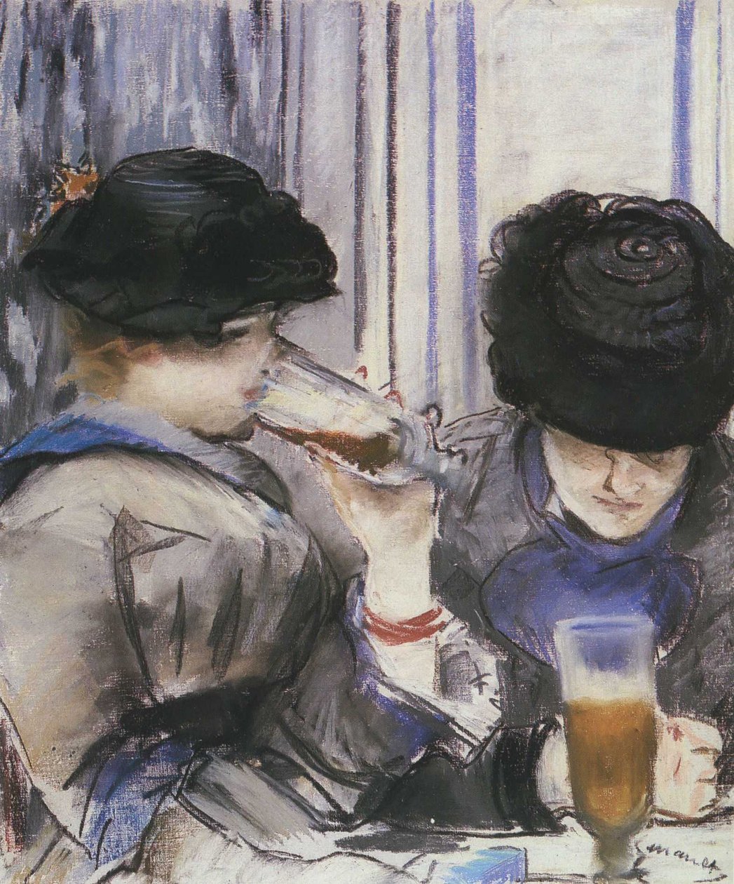 Buveuse de Bocks alkotó: Édouard Manet