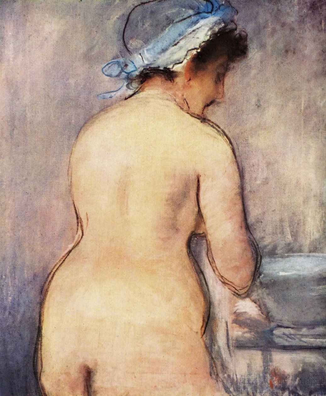 A vécét alkotó: Édouard Manet