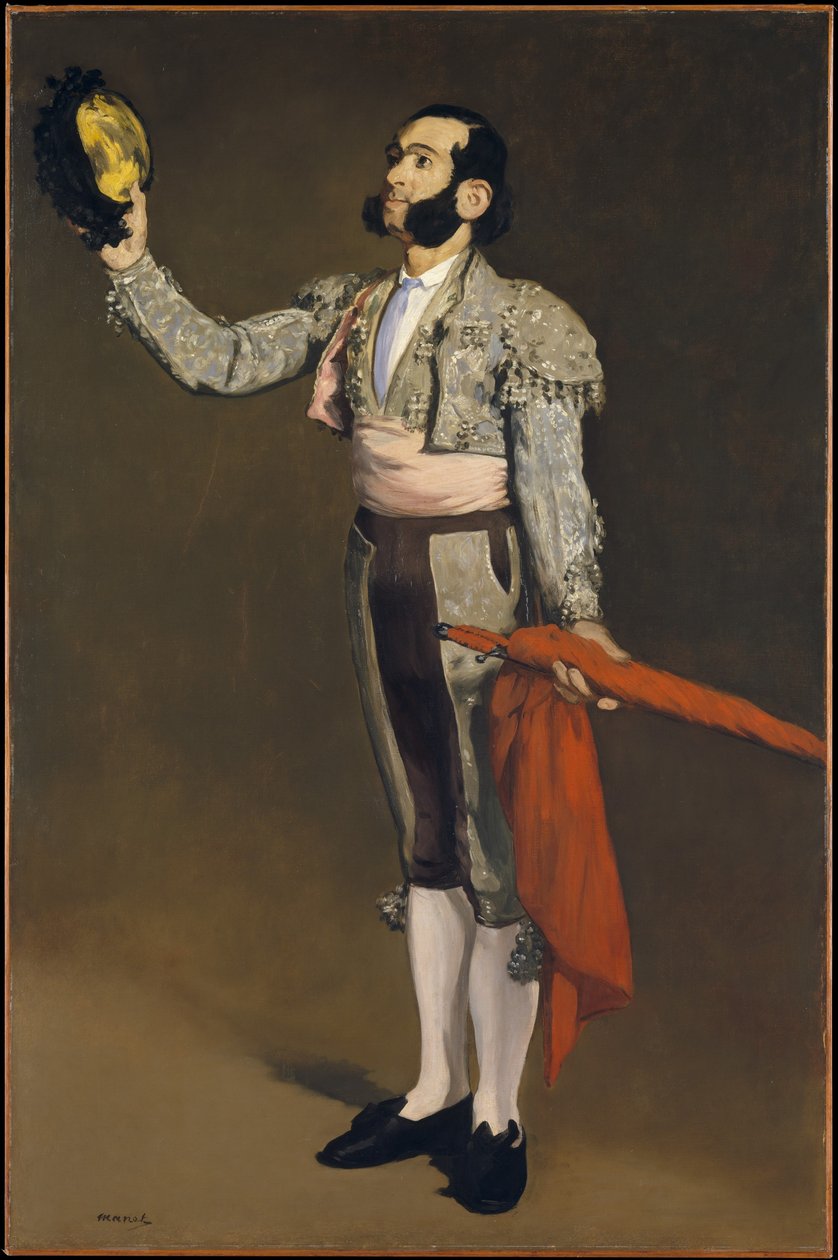A Matador köszöntése alkotó: Édouard Manet