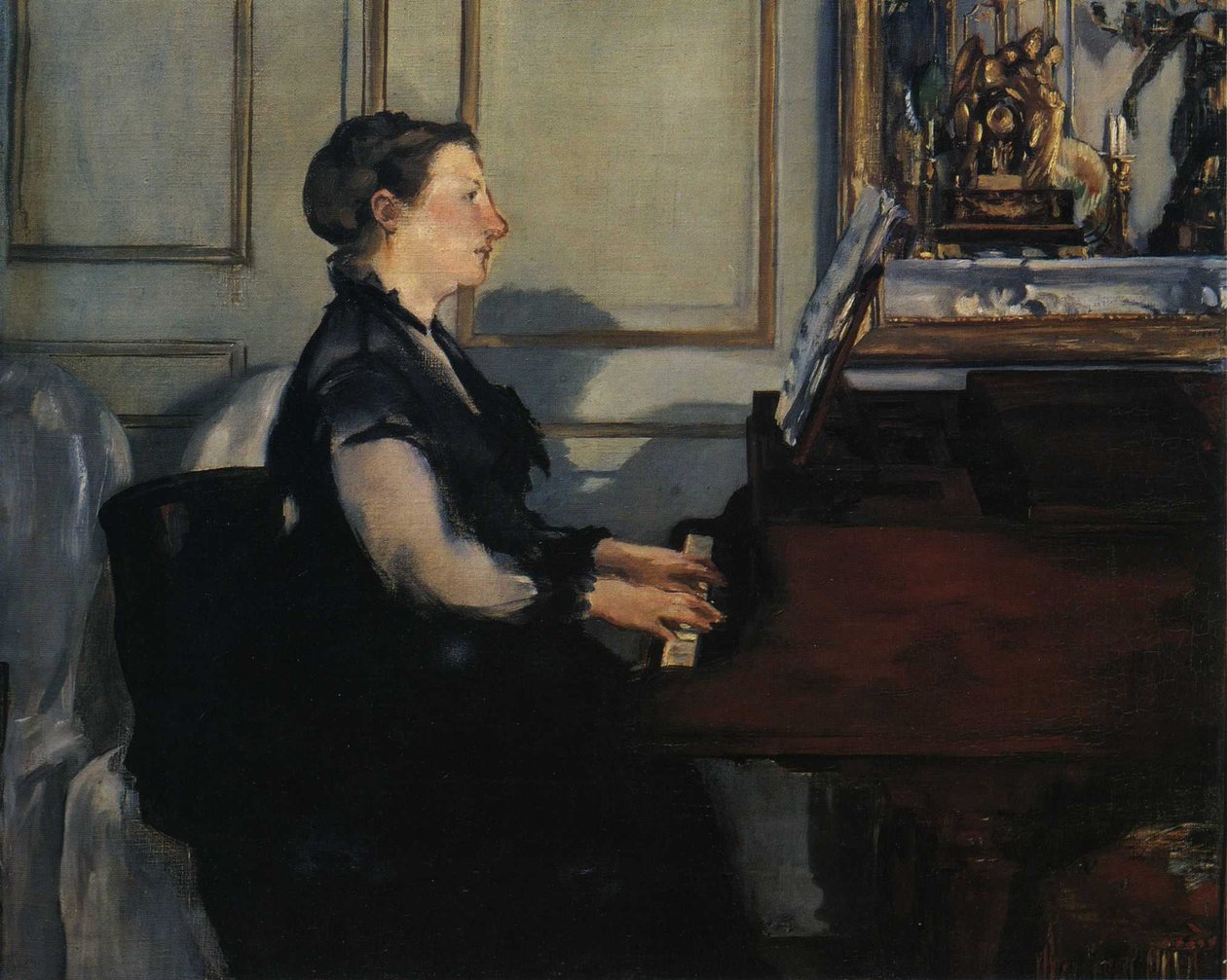 Madame Manet vagy zongora alkotó: Édouard Manet