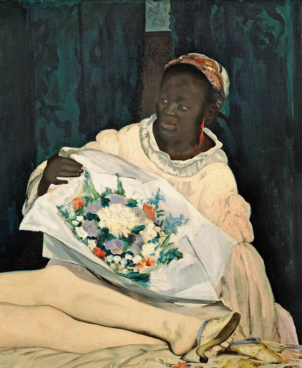 Olympia, 1863 (a 64183 részlete) alkotó: Édouard Manet