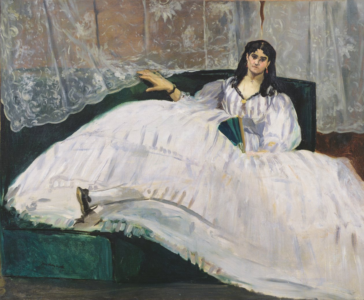 Jeanne Duval portréja, 1862 alkotó: Édouard Manet