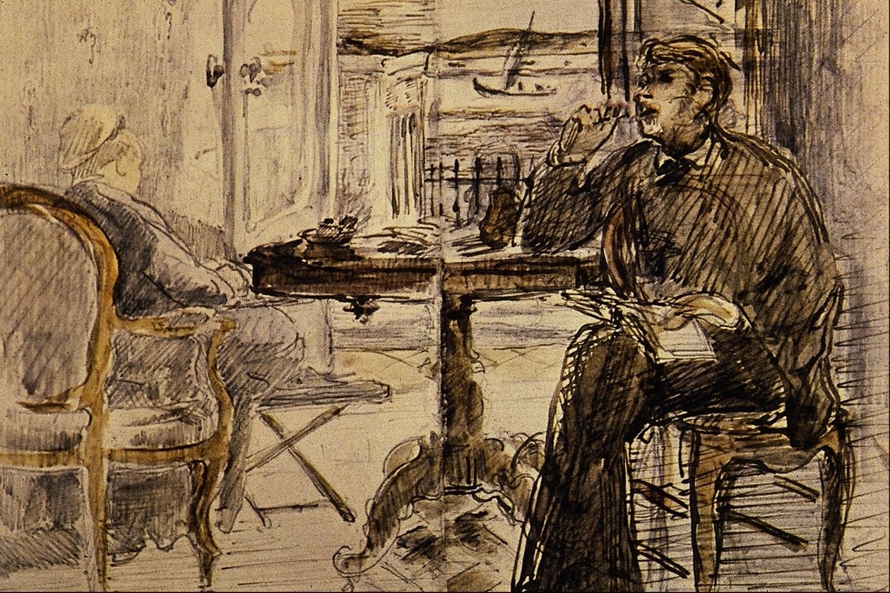 Tengerparti villa alkotó: Édouard Manet