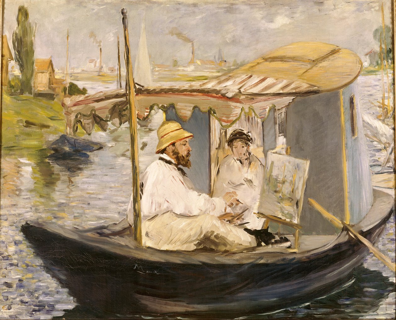 A hajó alkotó: Édouard Manet