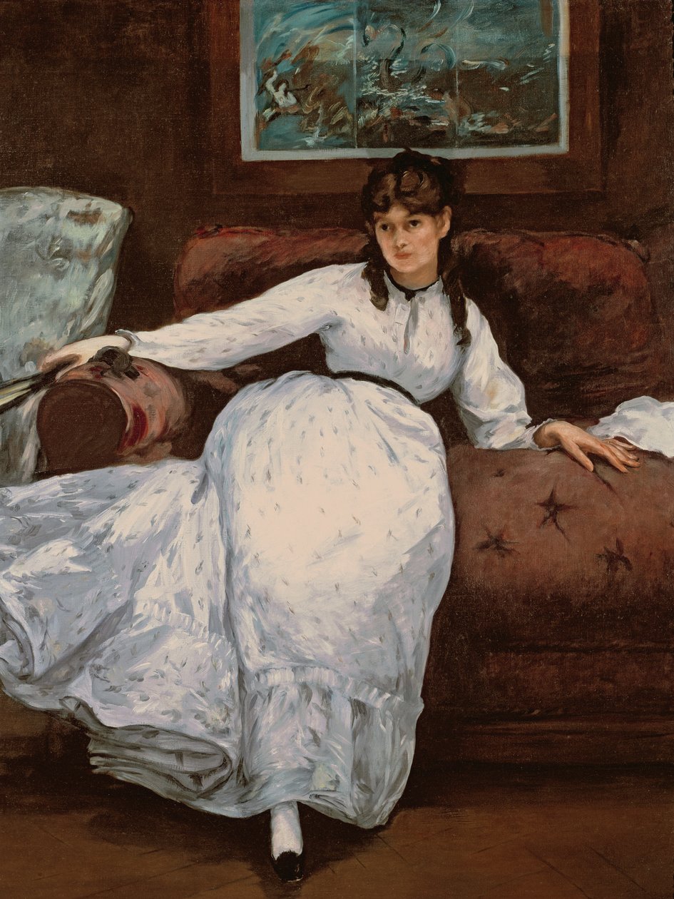 A többi, Berthe Morisot (1841-95) portréja, 1870 alkotó: Édouard Manet