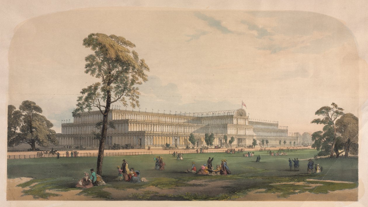 A Kristálypalota alkotó: possibly by Joseph Nash