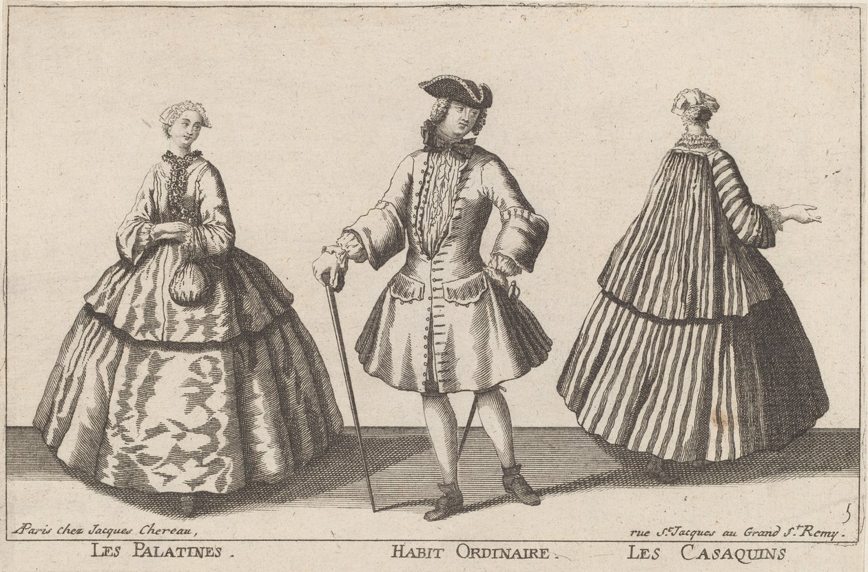 A Nádorok/Hétköznapi szokás/A Casaquins alkotó: published by Jacques Chéreau