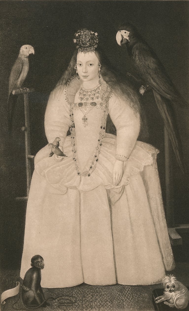 „Arabella Stewart”, 16. század, 1904. alkotó: the Younger Marcus Gheeraerts