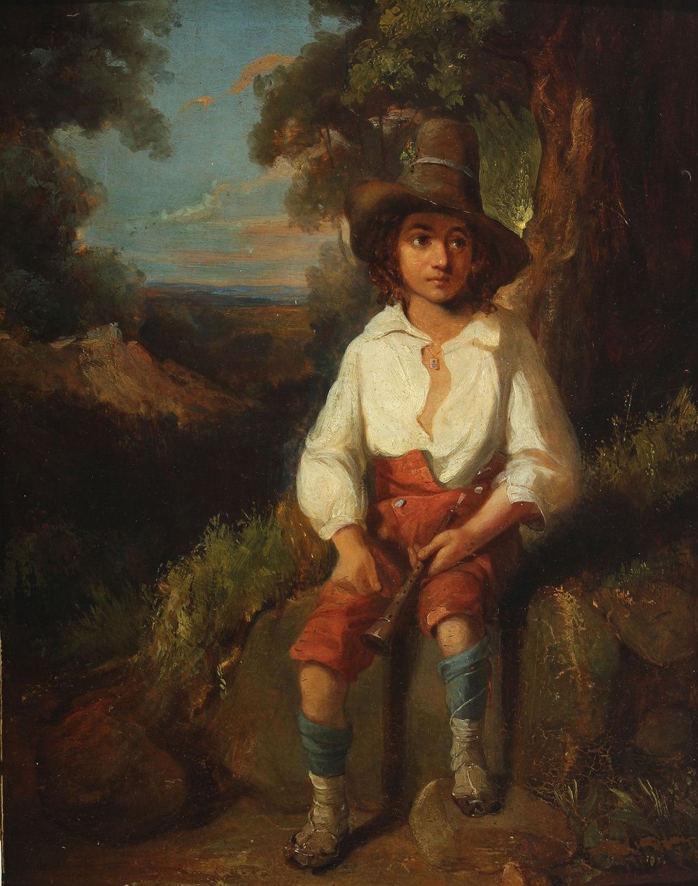 Olasz juhász fiú alkotó: Unknown