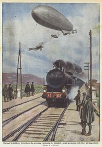 A vonatsztrájk idején