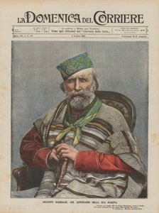 Giuseppe Garibaldi születésének századik évfordulóján