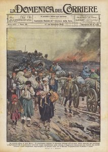Szmirnából menekülő görögök, görög-török háború (1919-22) 1922