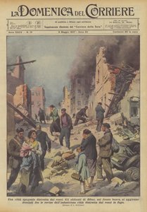 A vörösök által elpusztított spanyol város