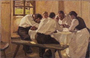 Ebéd A leves, II. verzió, 1910