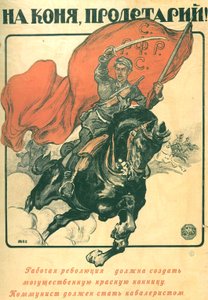 Lónak, proletár! Plakát, 1918