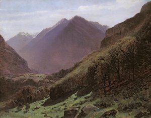 Mountain Study, 1840-43 körül