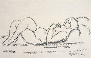 Női akt; Weiblicher Akt, 1912 körül