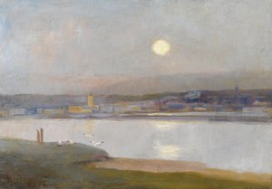 Holdfelkelte Hayle felett, Lelantból, 1892 körül