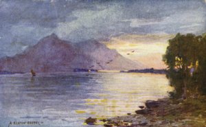 Vizes naplemente, Lough Leane, Killarney
