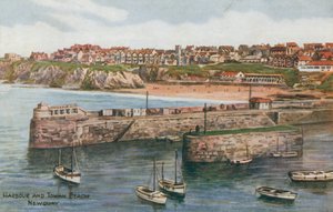 Kikötő és Towan Beach, Newquay