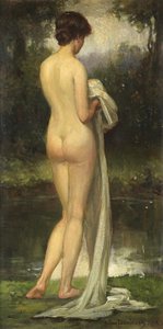 A fürdőző