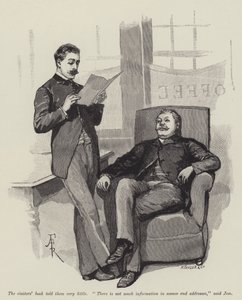 Peer és örökösnő, Walter Besant