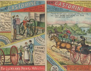 Baums Castorine hirdetése, 1884