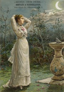 Lady nézi a Holdat