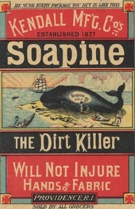 Kendall Mfg. Cos Soapine reklámplakát, 1890 körül