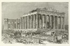 A Parthenon romjai Athénban
