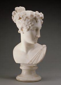 Egy táncos feje, 1820 (márvány)
