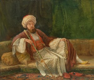Western Gentleman keleti jelmezben.