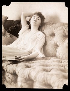 Crystal Herne, 1895-1915 (ezüst zselatin nyomat)