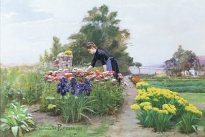 A virágos kert, 1888