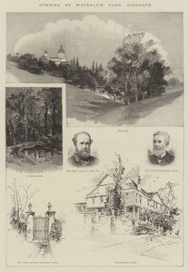 A Waterlow Park megnyitása, Highgate