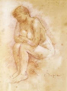 Ülő akt; Nue Assise