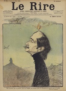 Edmond Rostand, a Le Rire illusztrációja
