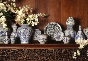Kék-fehér porcelán (kerámia)