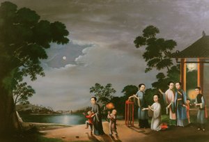 Közép-Őszi Holdfesztivál, 1800 körül