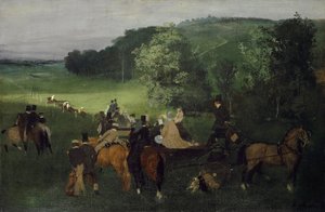 A versenypályán (The Races), 1861-62 körül