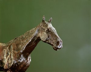 Lófej (bronz) (335585 részlet)