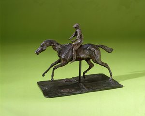 Zsoké lovon (bronz)