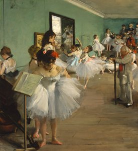A táncosztály, 1874.